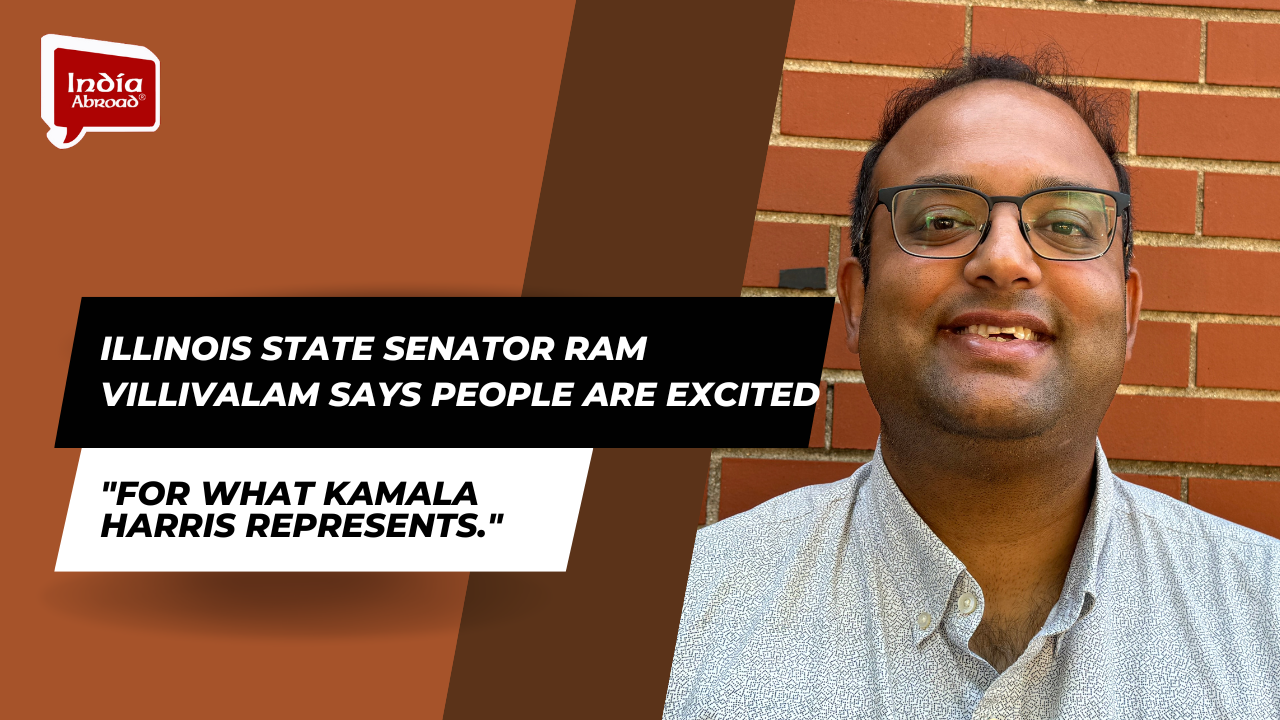 Illinois State Senator Ram Villivalam says people are excited 
